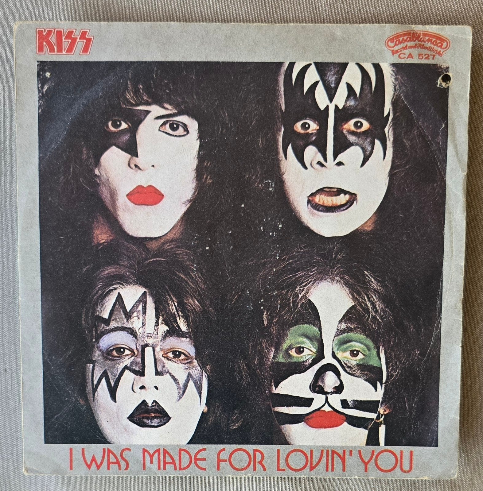KISS SINGLE, Cd's en Dvd's, Fotohoes, Overige genres, 7 inch, Ophalen of Verzenden