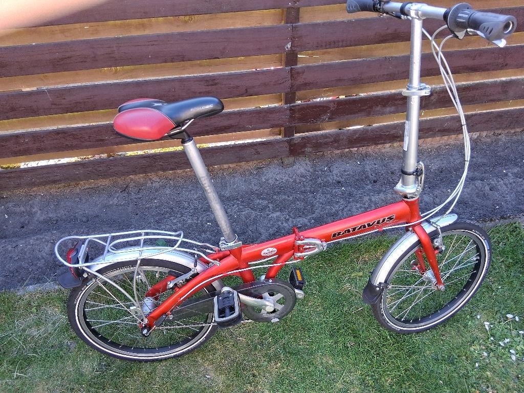 Batavus Vouwfiets, Fietsen en Brommers, Fietsen | Vouwfietsen, Ophalen, 20 inch of meer, Gebruikt, Velgrem