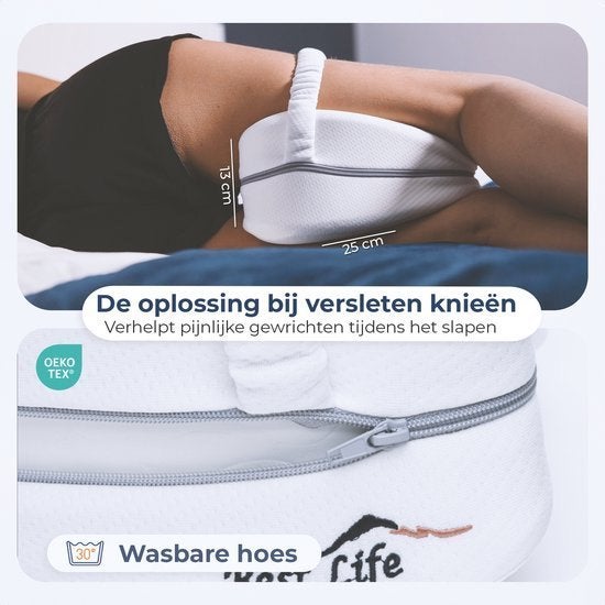Best Life Kniekussen Orthopedisch - voor helft nieuwprijs, Ophalen of Verzenden, Zo goed als nieuw, Overige typen