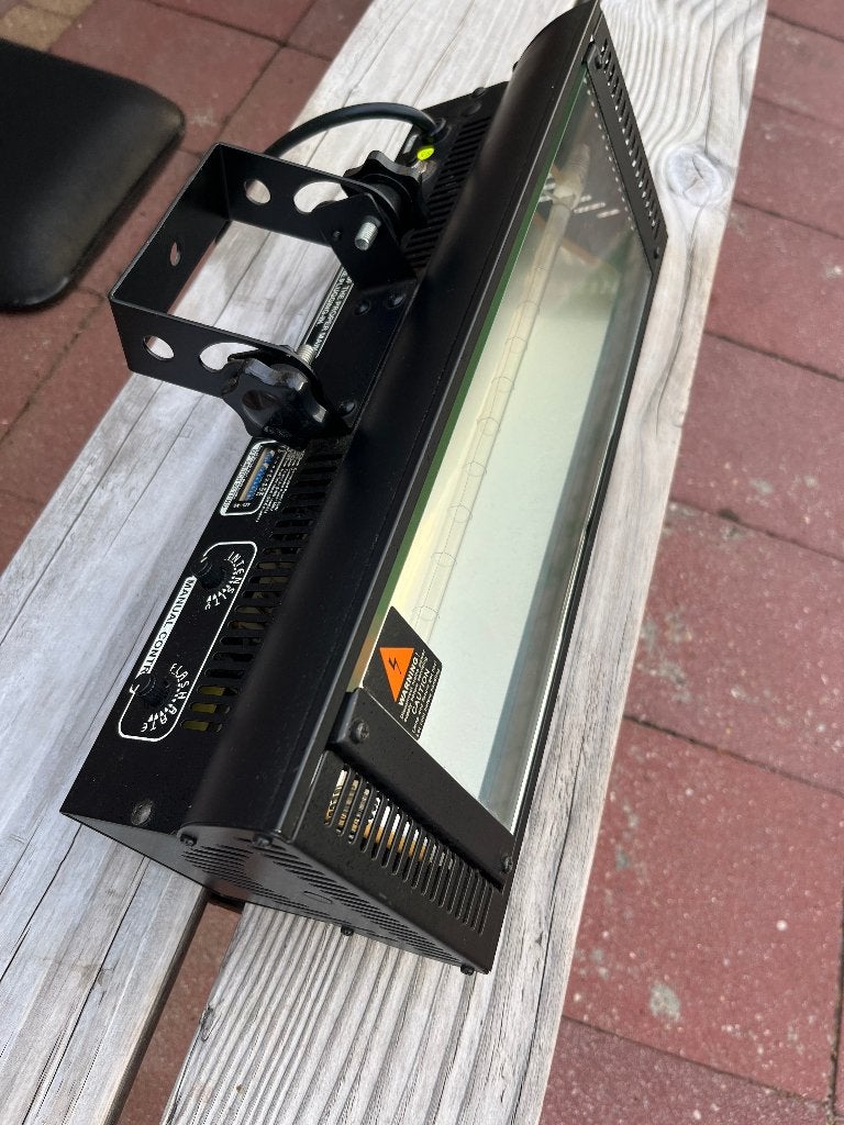 Stroboscoop lamp MK2 inclusief controller en bekabeling, Muziek en Instrumenten, Ophalen, Gebruikt, Licht, Stroboscoopeffect