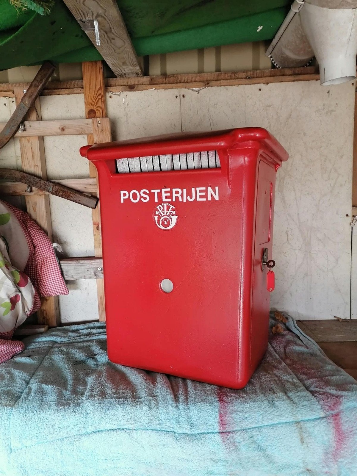 Gerestaureerde PTT grote brievenbus, Tuin en Terras, Ophalen