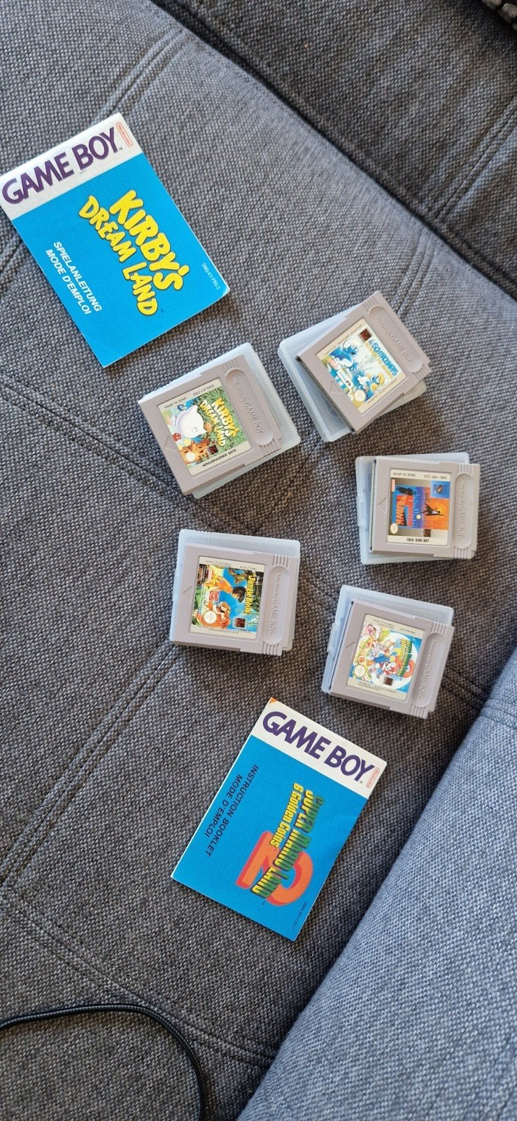 Nintendo Game Boy Spellen - Diverse Titels 5 stuks, Ophalen, Gebruikt, 1 speler, Vanaf 3 jaar
