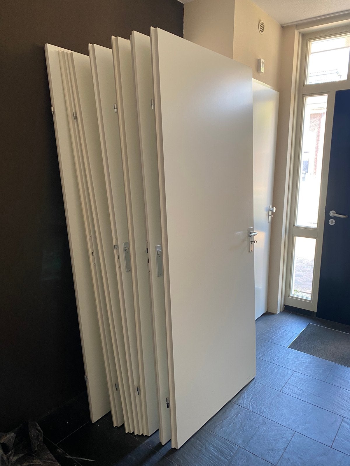 Opdekdeuren 5 stuks (88x 211,5), Doe-het-zelf en Verbouw, Deuren en Horren, Ophalen