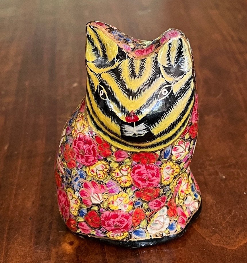 Beeldje van een poes, Ophalen of Verzenden, Zo goed als nieuw, Dier