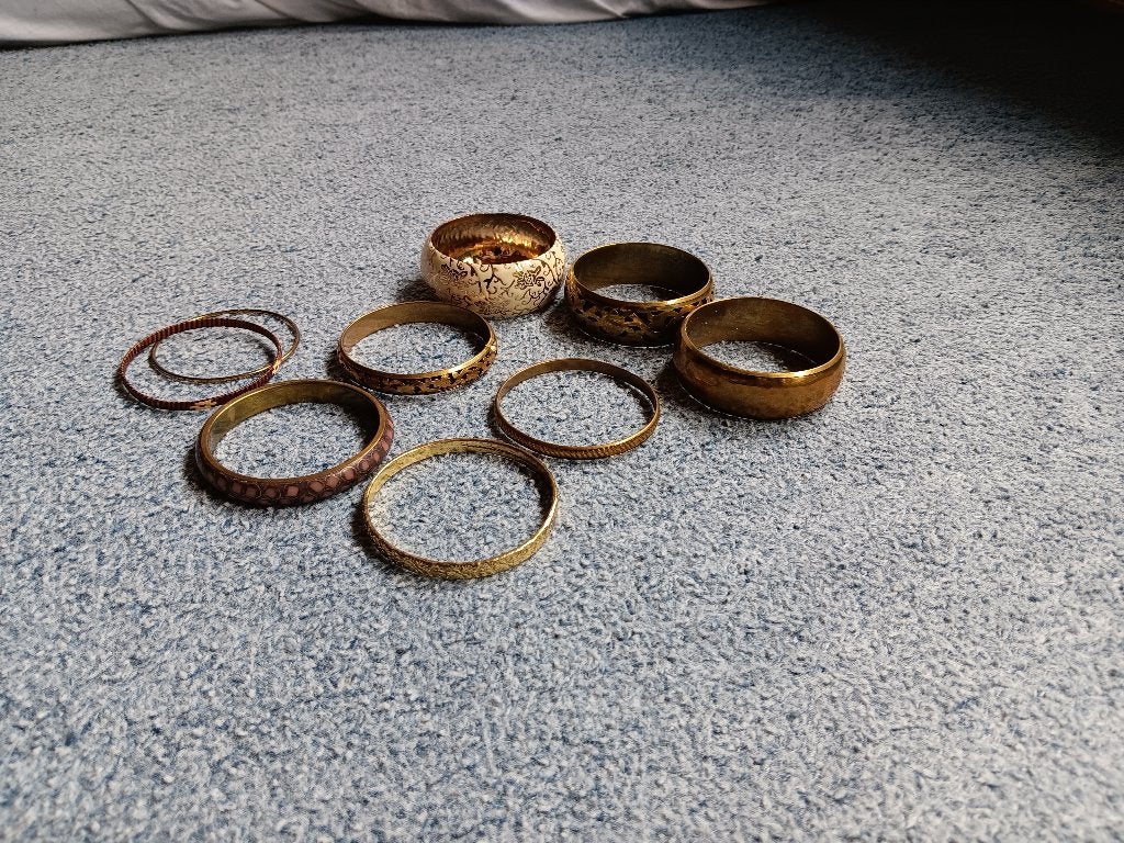 Armbanden, Sieraden, Tassen en Uiterlijk, Armbanden, Ophalen, Zo goed als nieuw, Overige kleuren, Staal
