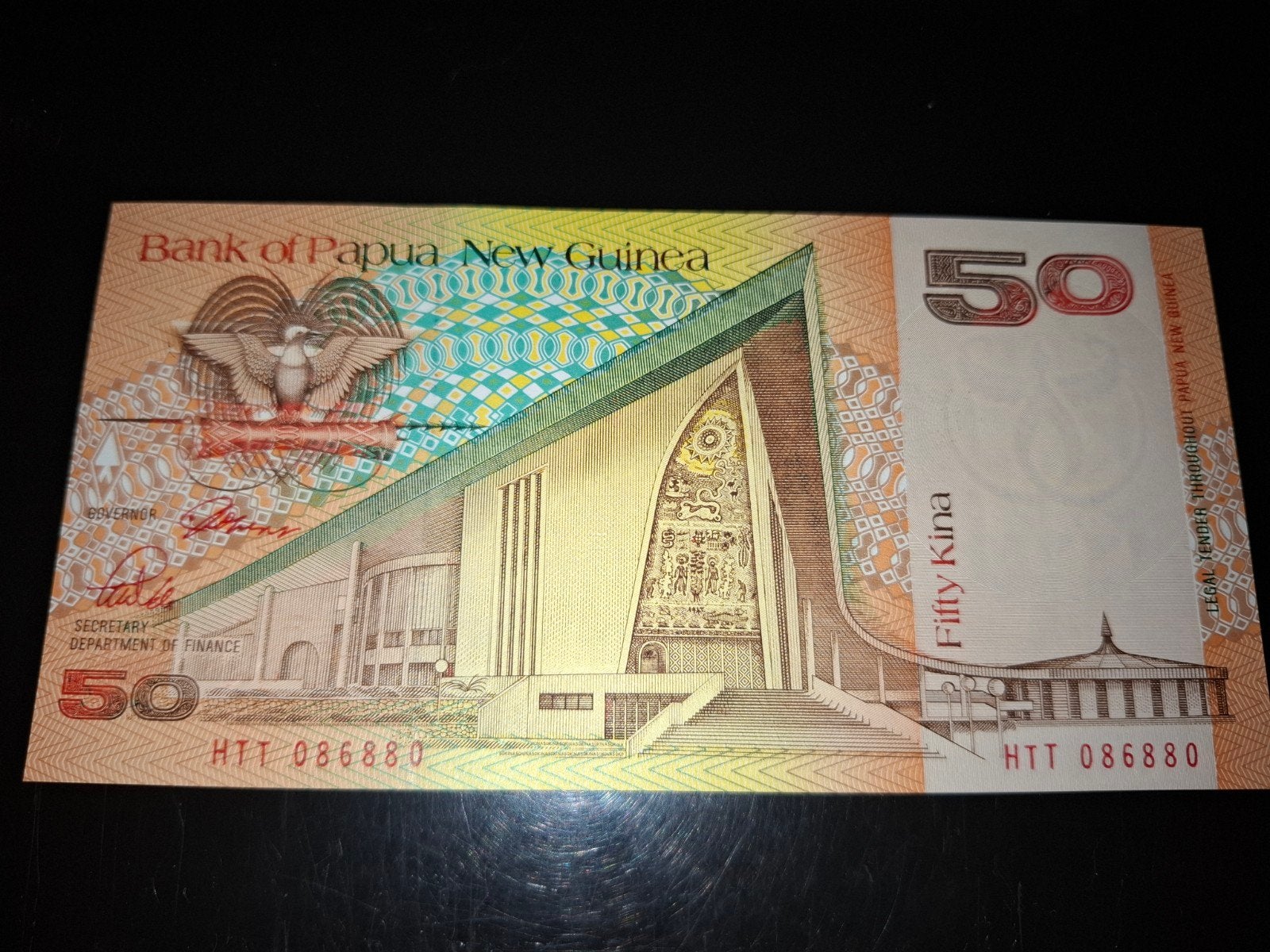 ### Papua new Guinea 50 kina 1991 ###, Ophalen of Verzenden