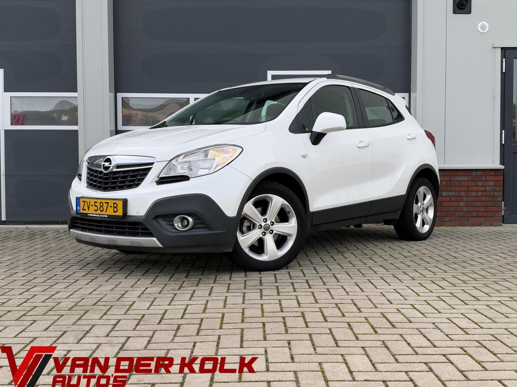 Opel Mokka 1.4 T Cosmo Automaat | Camera | Cruise | Stuur/St, Auto's, Euro 5, 15 km/l, Gebruikt, 4 cilinders