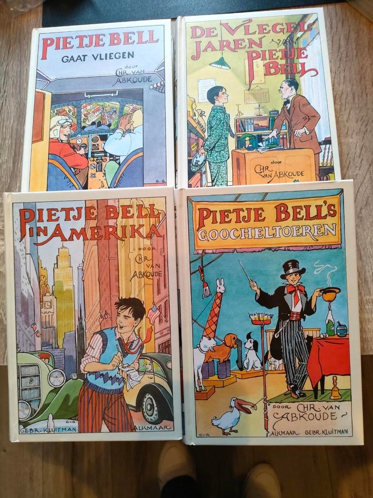 Pietje Bell leesboeken - 4 delen, Ophalen of Verzenden, Gelezen, Chris van Abkoude, Fictie algemeen