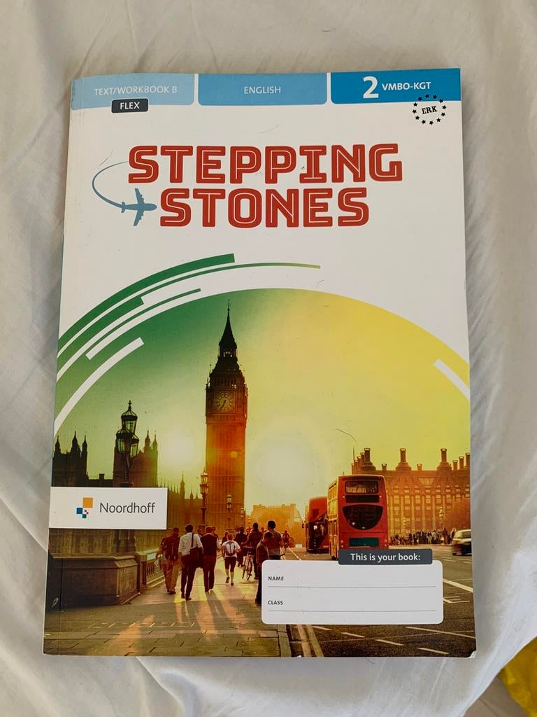 Stepping Stones 7e ed vmbo-kgt 2 FLEX text/workbook A + B, Ophalen of Verzenden, Zo goed als nieuw