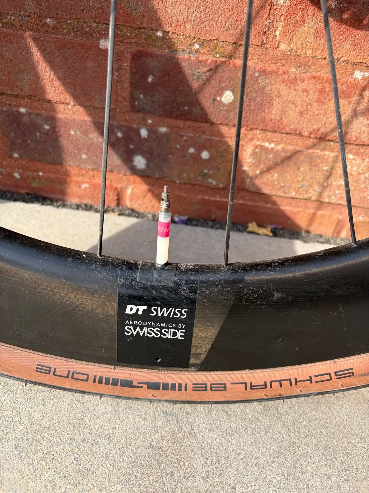 DT Swiss Arc 1400 60mm carbon wielset, Zo goed als nieuw, Racefiets, Carbon, Ophalen