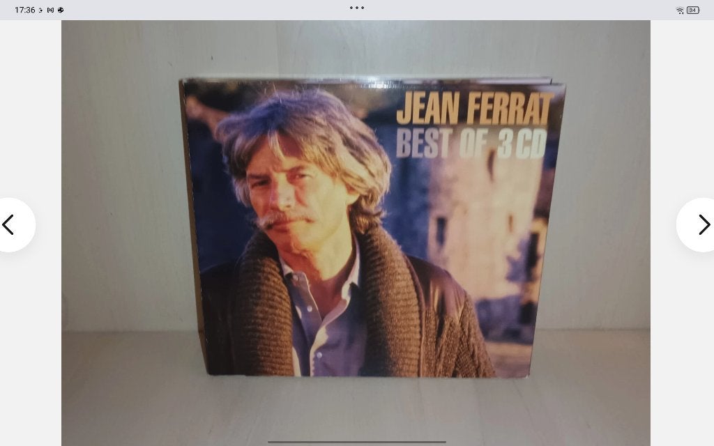 Jean Ferrat - Best of 3 CD digipack + livret, Verzenden, Zo goed als nieuw