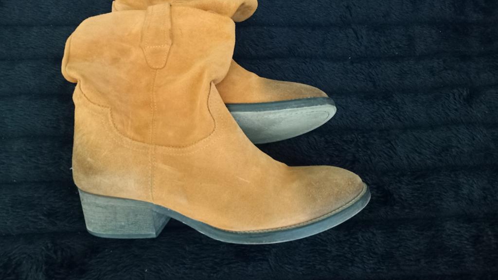 Stoere laarsjes mt 39, Ophalen of Verzenden, Zo goed als nieuw, Bruin