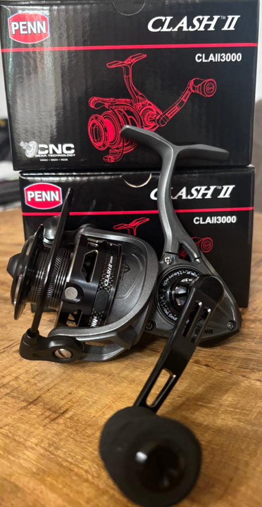 1x Penn Clash2 - 3000 nieuw!, Watersport en Boten, Ophalen of Verzenden, Zo goed als nieuw, Molen