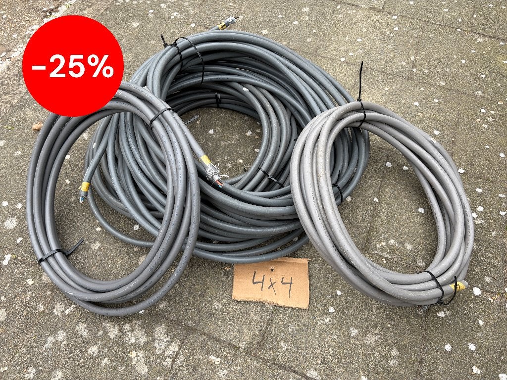 YMvK-as grondkabel voor laadpaal, zonnepanelen, tuin: -25%, Ophalen of Verzenden, Nieuw, Draka, Kabel of Snoer