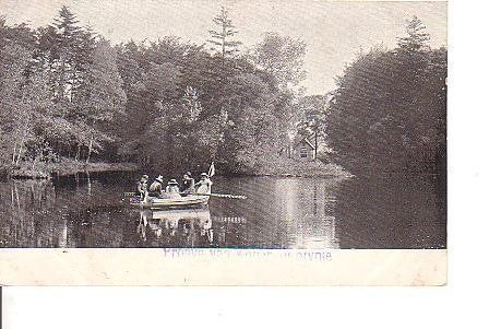 Ansichtkaart 	Olterterp	Vijver, Verzenden, 1920 tot 1940, Ongelopen, Friesland