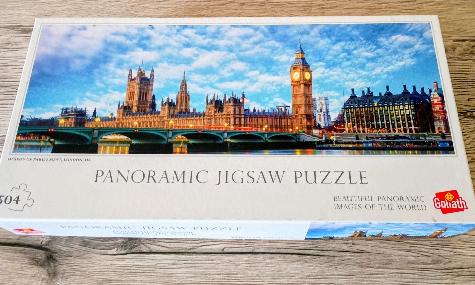 Gratis puzzel Londen – 504 stukjes, Ophalen of Verzenden, 500 t/m 1500 stukjes, Zo goed als nieuw, Legpuzzel