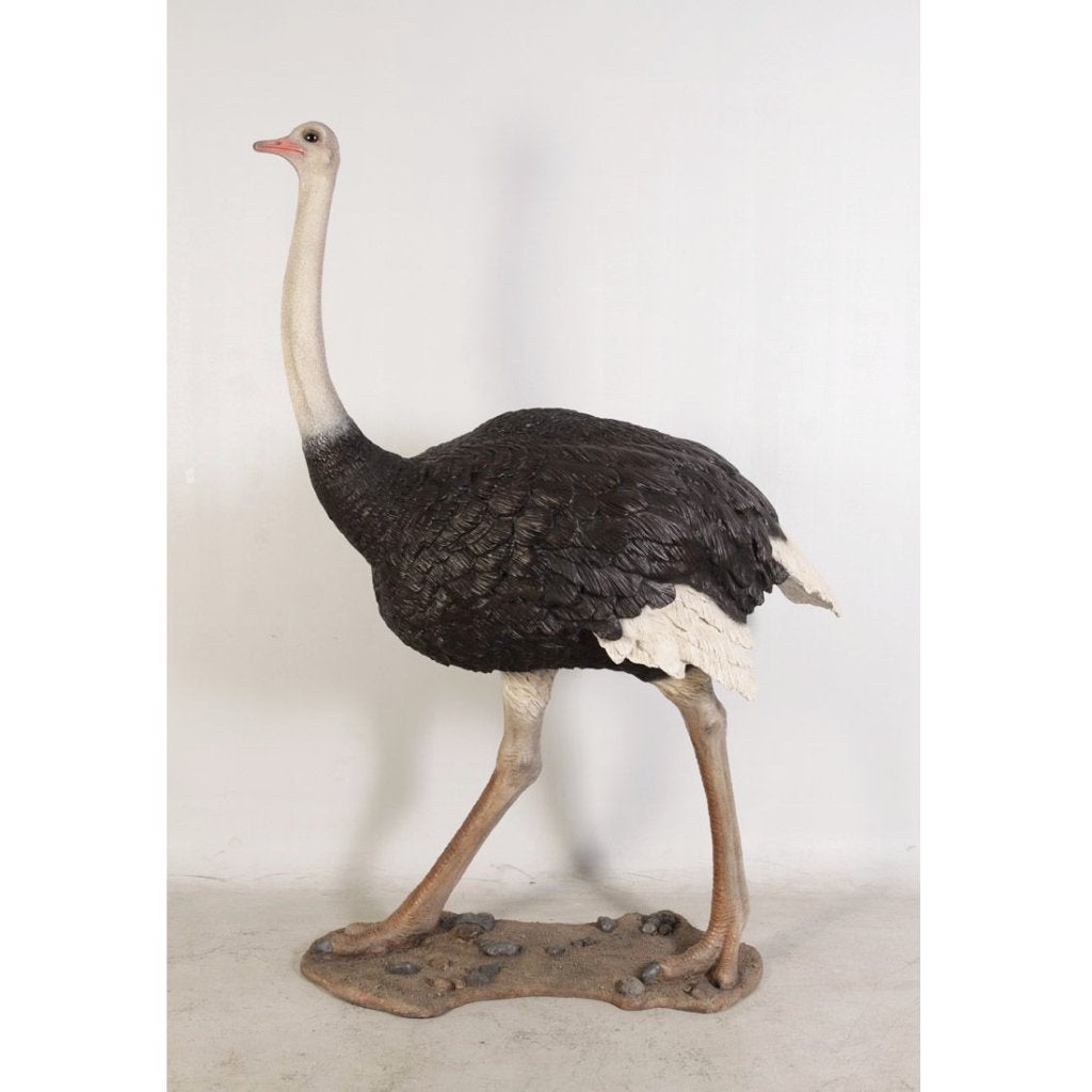 Ostrich beeld – Struisvogel Hoogte 213 cm, Verzamelen, Dierenverzamelingen, Ophalen, Nieuw, Overige typen