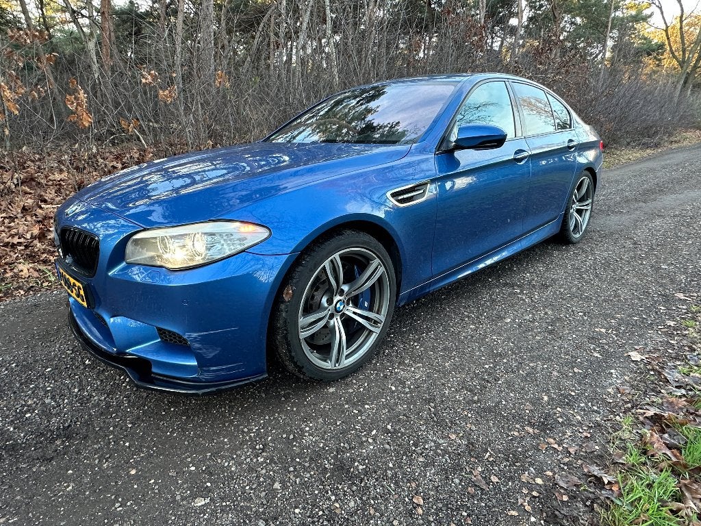BMW M5 F10 4.4 V8 Monte-Carlo Blauw-metallic, Automaat, Achterwielaandrijving, 1890 kg, Particulier