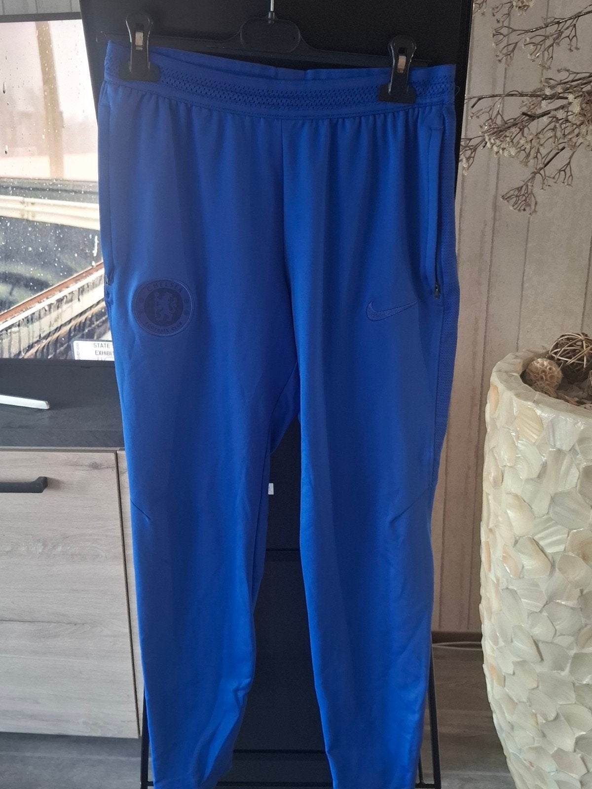 Nike Chelsea FC Trainingsbroek - Maat M, Blauw, Overige jeansmaten, Nike, Ophalen of Verzenden