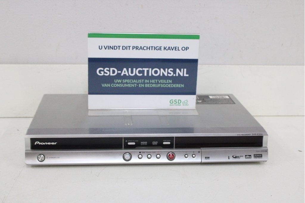 Pioneer DVD recorder DVR-630H, Ophalen of Verzenden, Niet ingevuld, Niet ingevuld, Niet ingevuld