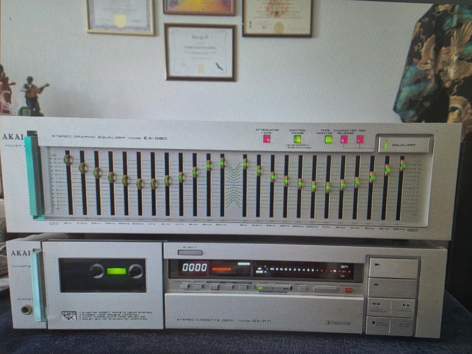 Equalizer Akai EA-G90, Muziek en Instrumenten, Ophalen, Gebruikt