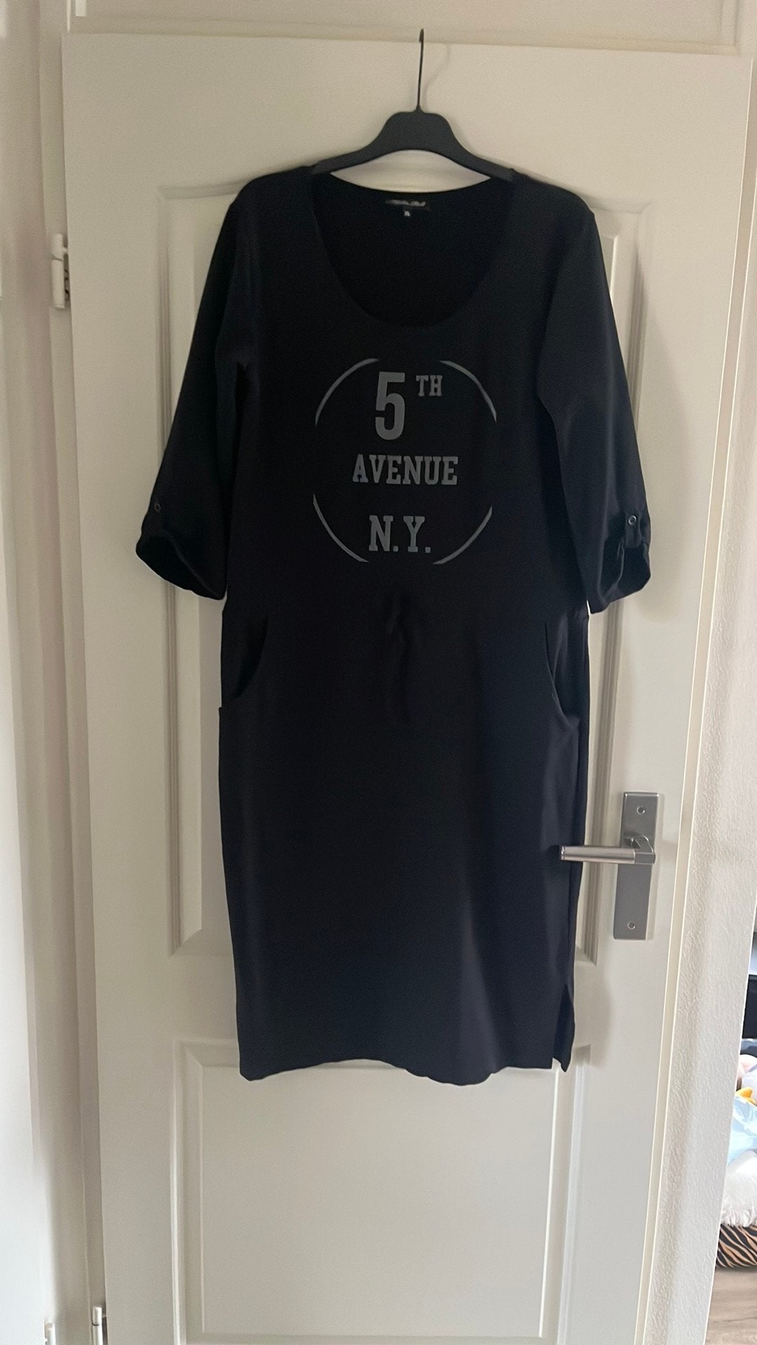 Jurk Sophia Perla xl zwart, Zwart, Maat 46/48 (XL) of groter, Nieuw, Ophalen of Verzenden