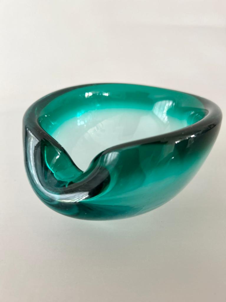 Murano Sommerso asbak, Antiek en Kunst, Ophalen of Verzenden