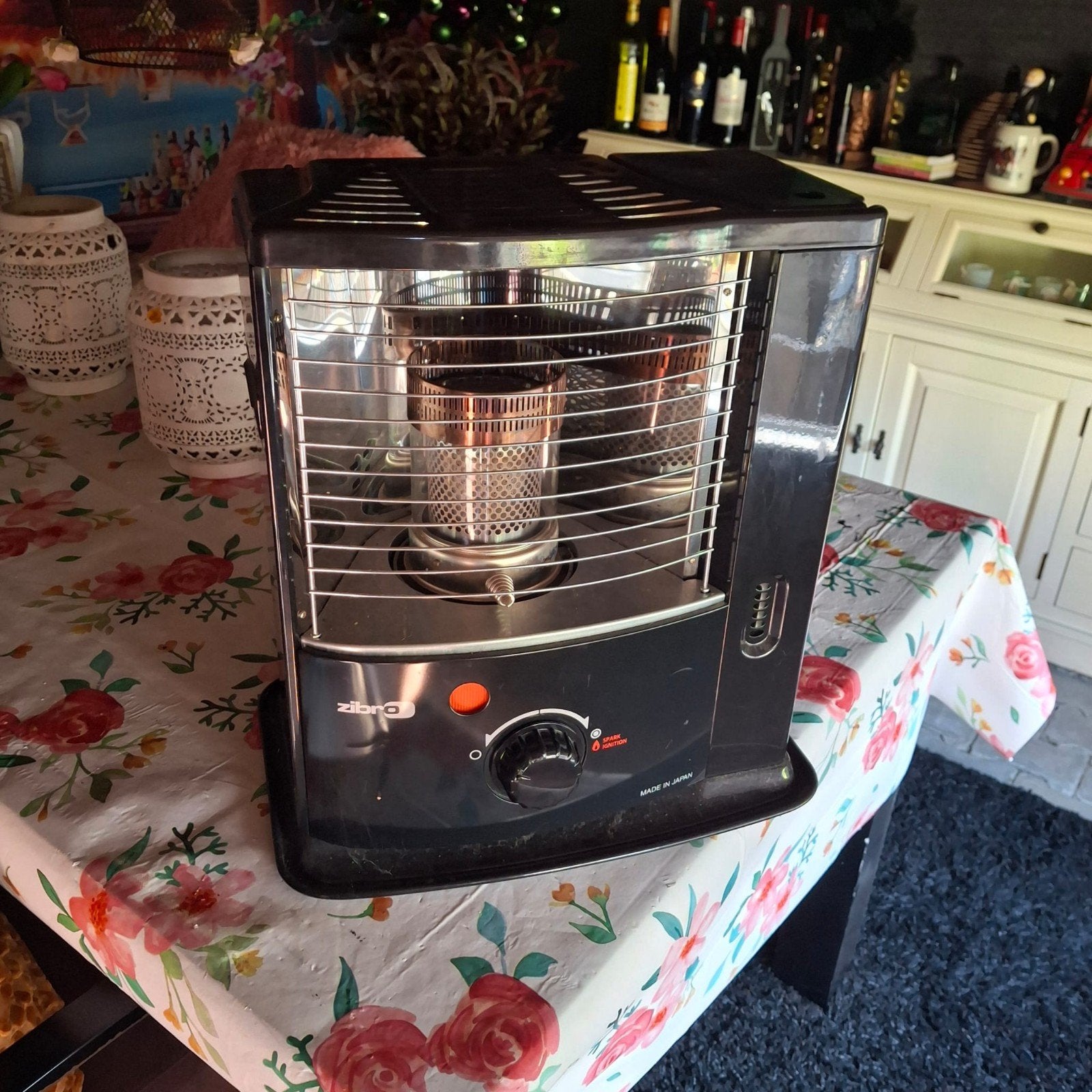 siberon  kachel met kous 2 jaar oud 70euro, Gebruikt, Ophalen of Verzenden, Vrijstaand, Overige soorten