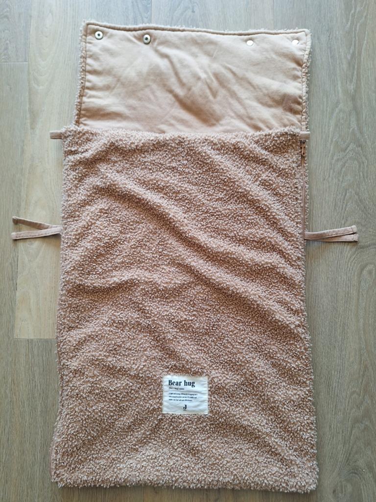 Jollein Voetenzak Bouclé Teddy Maxi Cosi - Zo goed als nieuw, Ophalen, Zo goed als nieuw