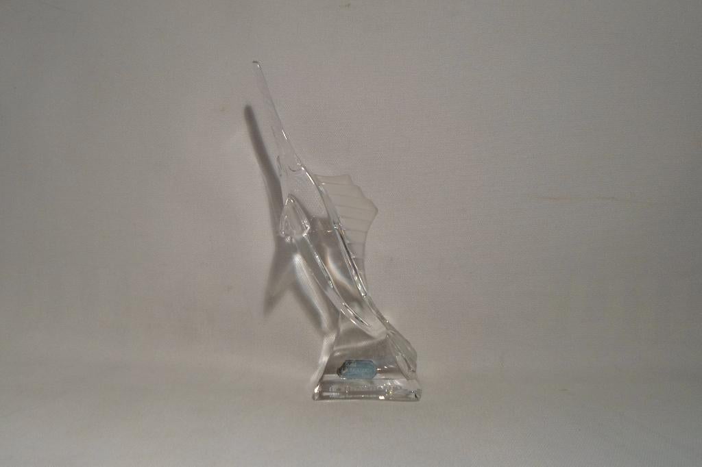 J.G. Durand Cristal Zwaardvis, Antiek en Kunst, Antiek | Glas en Kristal, Ophalen of Verzenden