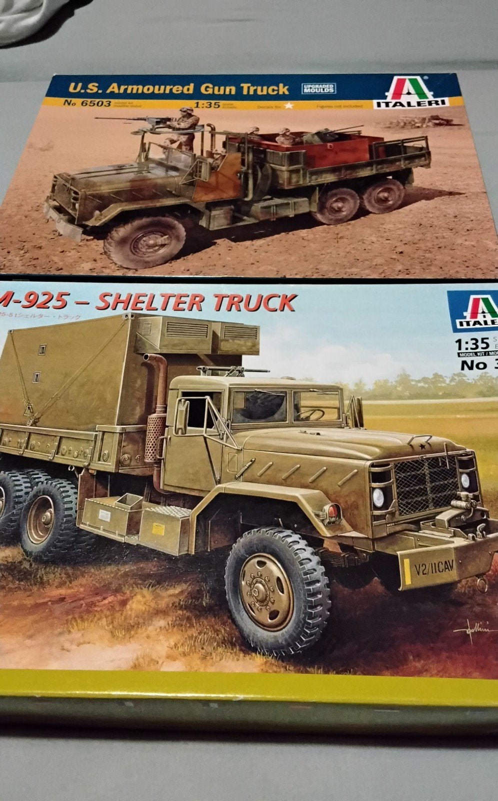 US army trucks 1:35 Italeri, Italeri, 1:32 tot 1:50, Ophalen of Verzenden, Zo goed als nieuw