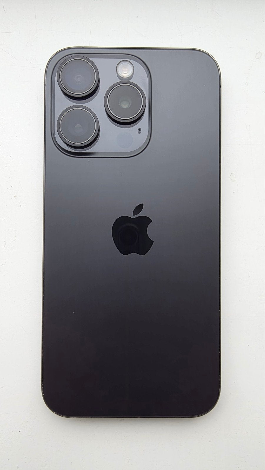 Apple Iphone 15 Pro 128 gb zwart in goede staat, Ophalen, 83 %, Zwart, Zonder simlock
