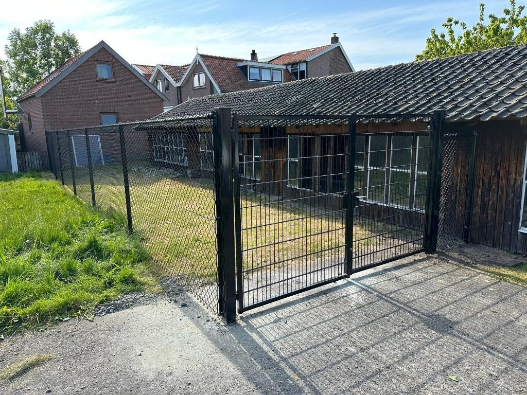 PRO Dubbele poorten NIEUW 180 cm Hoog COMPLEET, Tuin en Terras, Tuinpoorten, Ophalen, Nieuw, 150 tot 200 cm, IJzer
