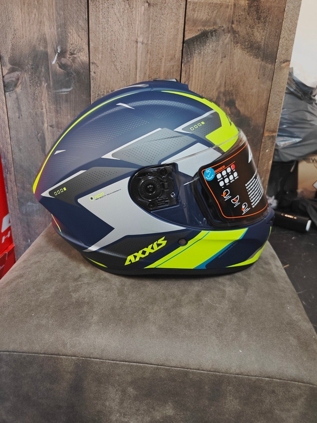 Axxis Intergraal Helm M, Motoren, M, Kinderen, Ophalen of Verzenden, Integraalhelm