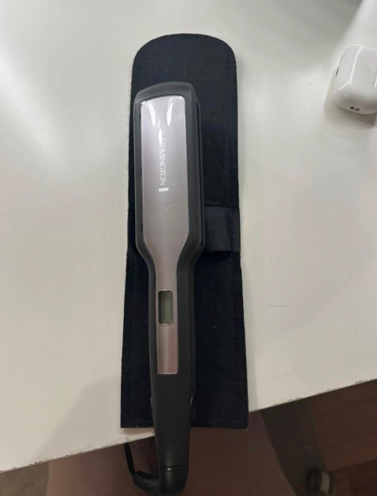 Remington Stijltang tot 230 graden met opbergetui, Ophalen of Verzenden, Gebruikt, Krultang of Stijltang