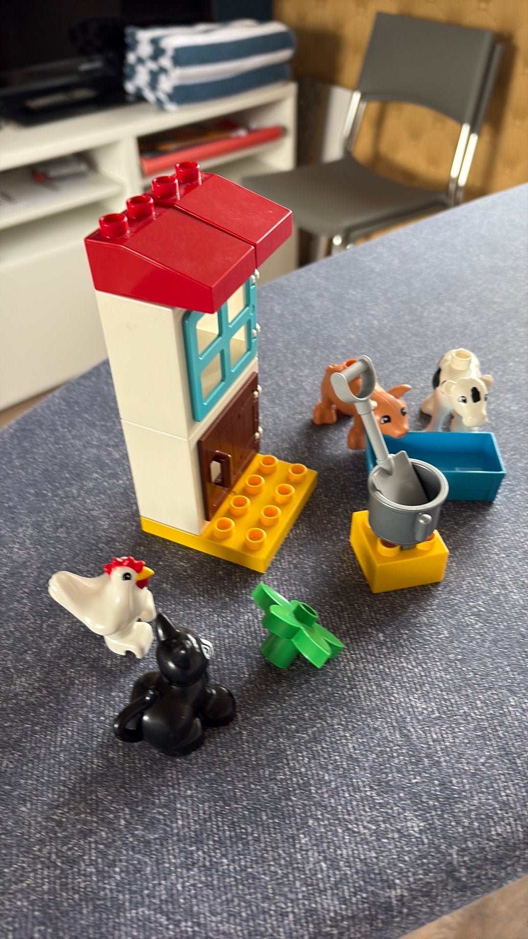 LEGO DUPLO 10870 Boerderijdieren, Ophalen of Verzenden, Zo goed als nieuw