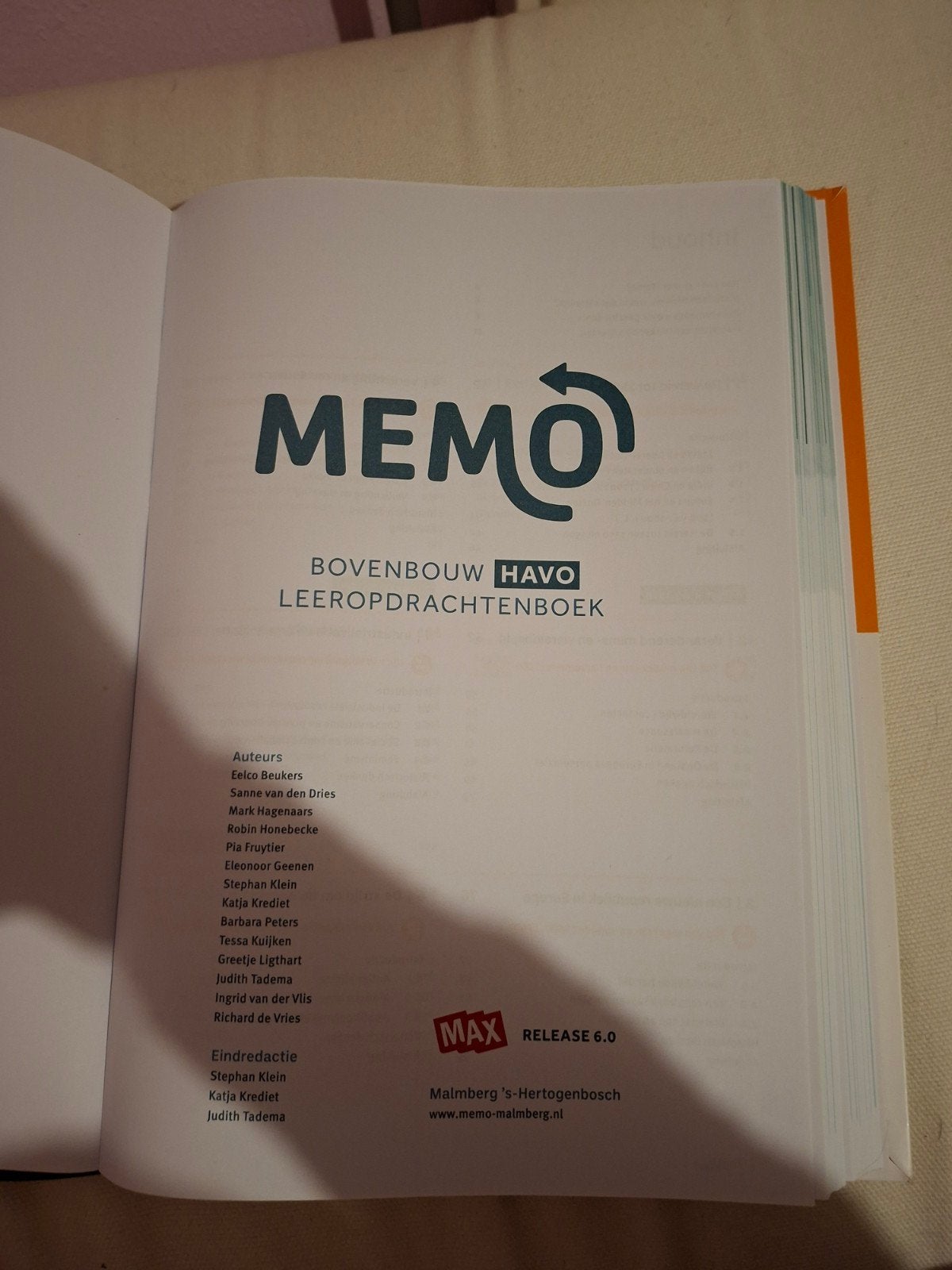 Memo Max Malmberg Geschiedenis havo 4/5 - Gloednieuw, Boeken, Ophalen, Memo Max Malmberg, Geschiedenis, HAVO