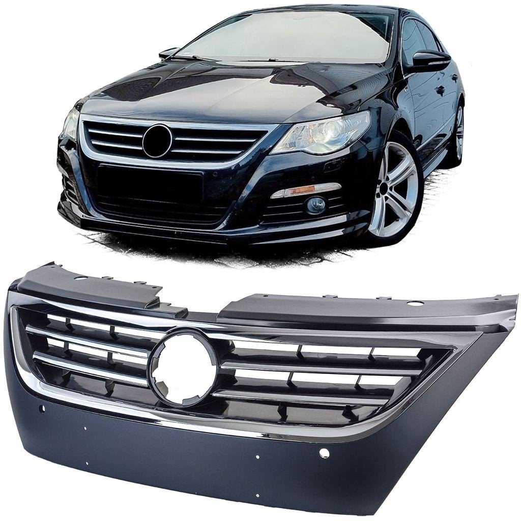 Grill Geschikt Voor Volkswagen Passat CC Zwart Chrome, Verzenden, Automotive Parts, A.parts@hotmail.nl, Trasmolenlaan 12 3447 GZ Woerden