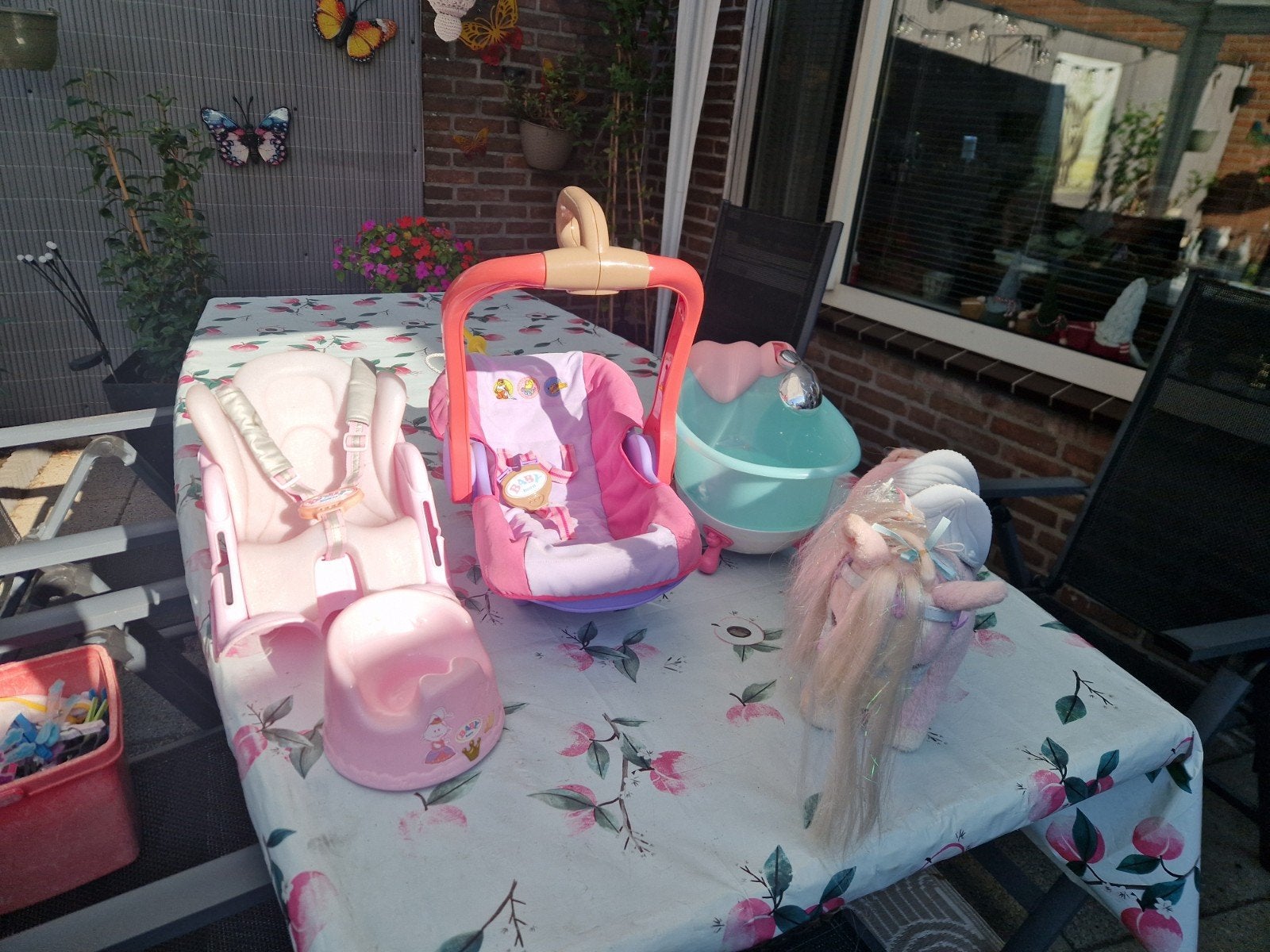 bady bron spullen, Ophalen, Babypop