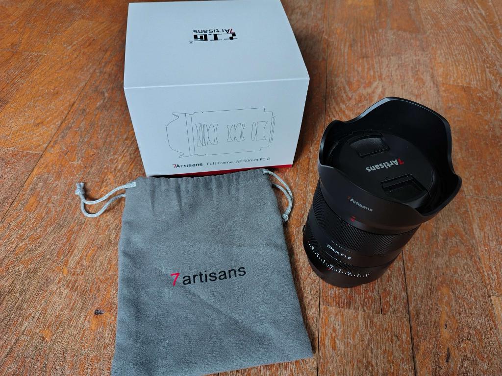 7Artisans 50MM F1.8 sony FE, Audio, Tv en Foto, Fotografie | Lenzen en Objectieven, Ophalen, Zo goed als nieuw, Standaardlens