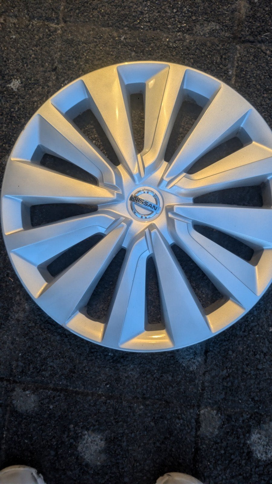 Wieldoppen Nissan 16' 4x orgineel, Ophalen of Verzenden, Nieuw