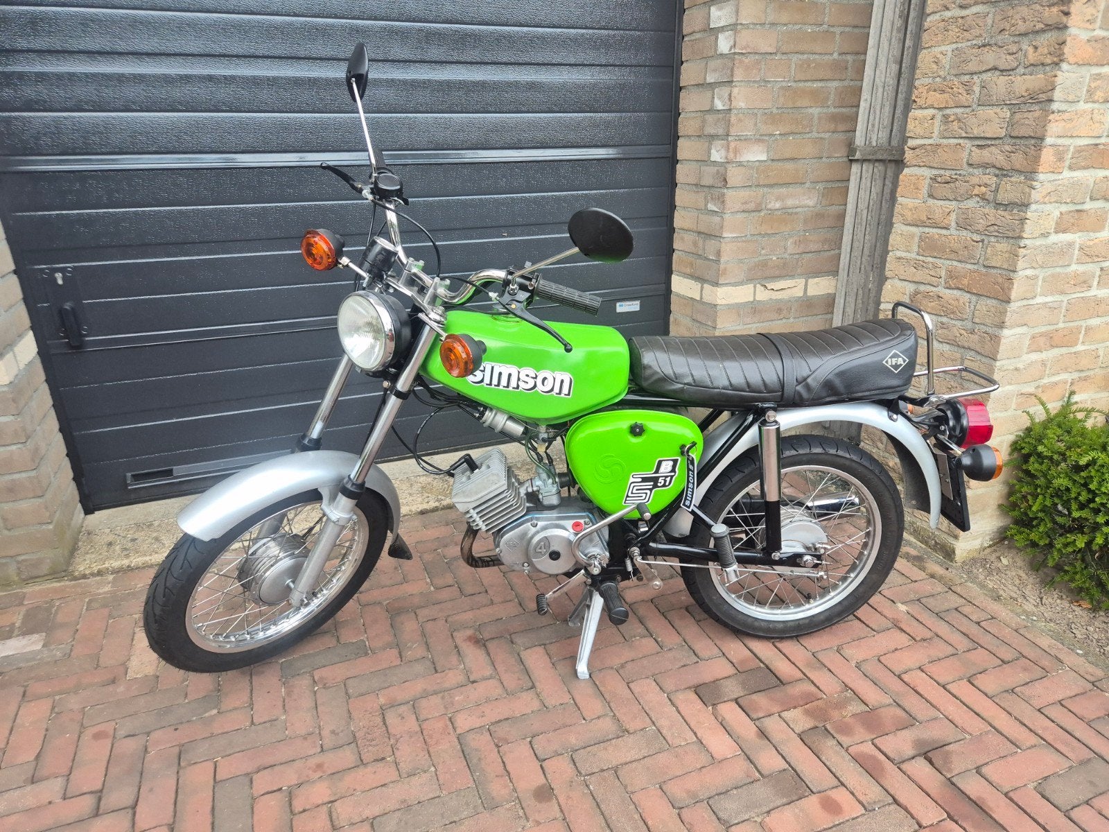 Simson S51-B oldtimer bromfiets 1984, Fietsen en Brommers, Brommers | Oldtimers, Overige merken, Maximaal 45 km/u, Ophalen