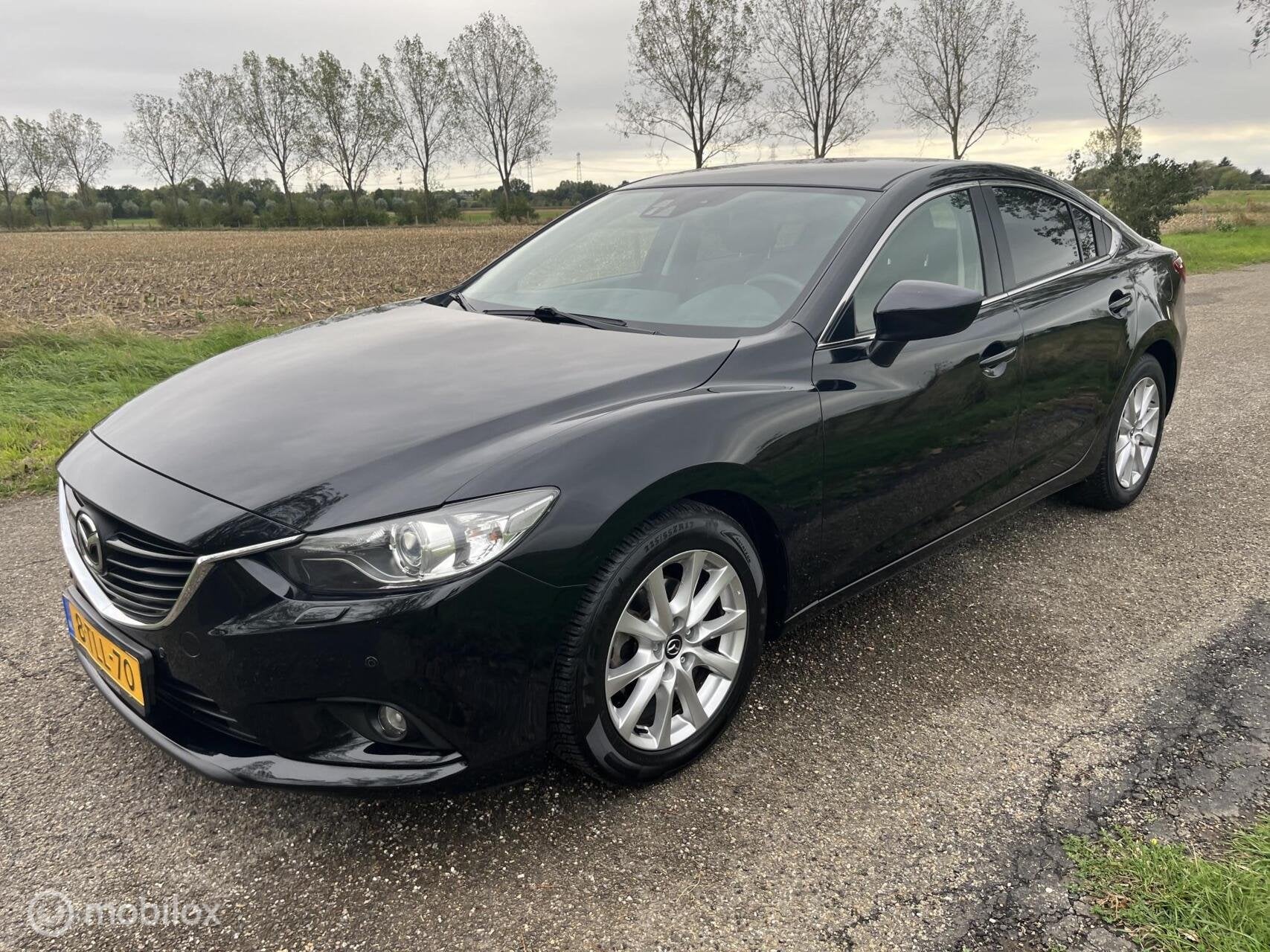 Mazda 6 2.0 (165 pk) Skyactiv-G 6MT Skylease+/Navi/Xenon/Pdc, Voorwielaandrijving, Stof, Gebruikt, 4 cilinders