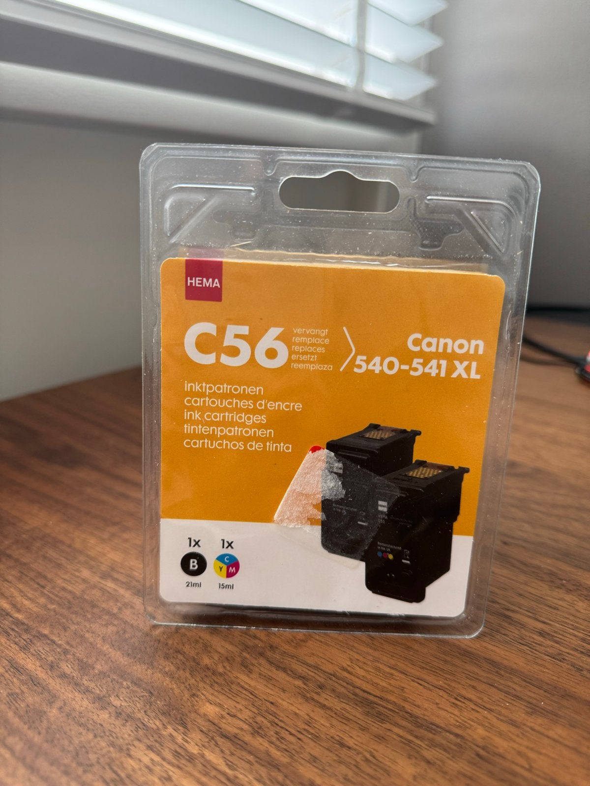 Hema C56 Inktpatronen voor Canon 540-541 XL (Nieuw), Ophalen of Verzenden, Nieuw, Cartridge