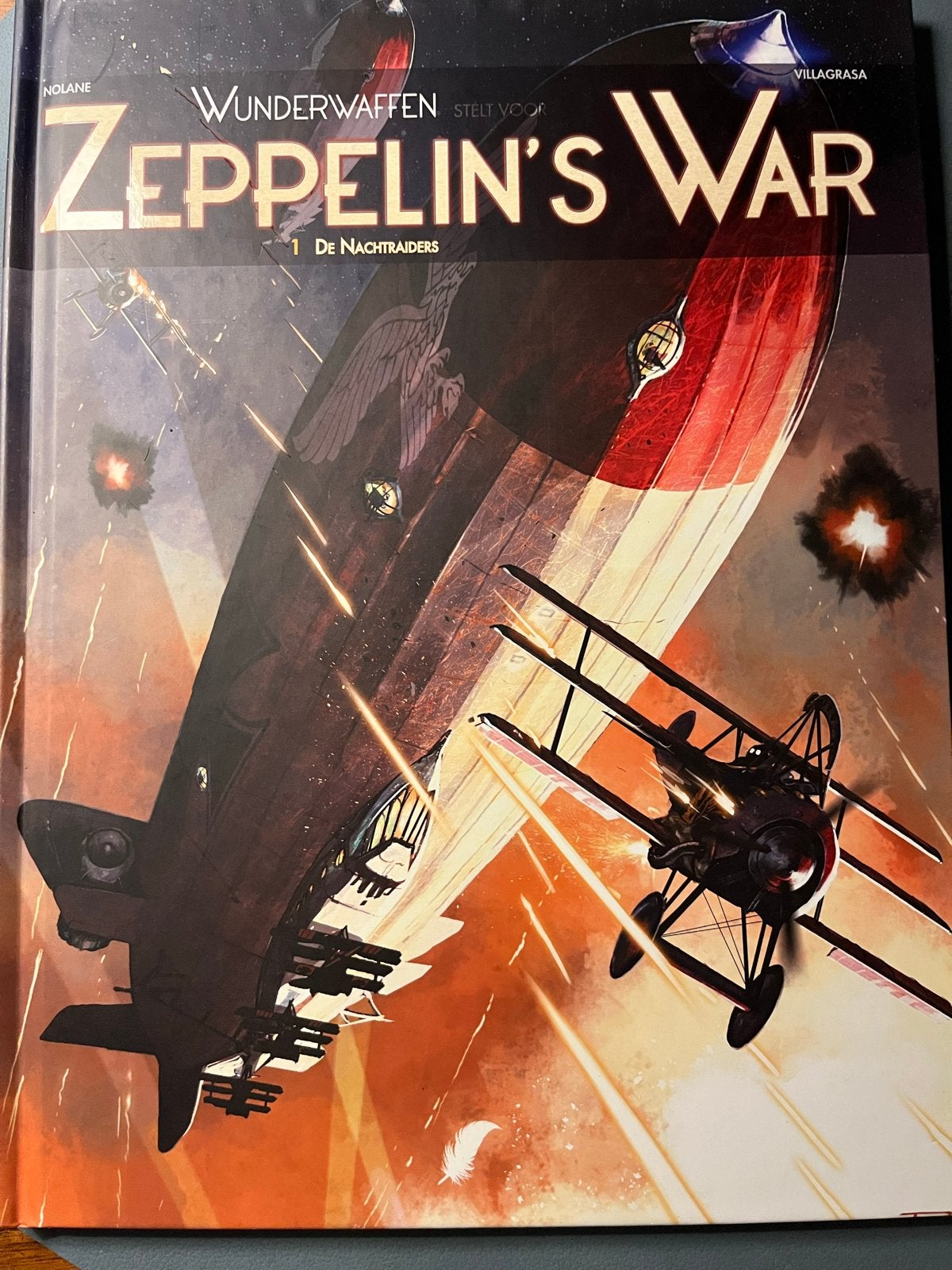 Wunderwaffen Zeppelin's War 1: De Nachtraiders, Boeken, Eén stripboek, Verzenden, Zo goed als nieuw