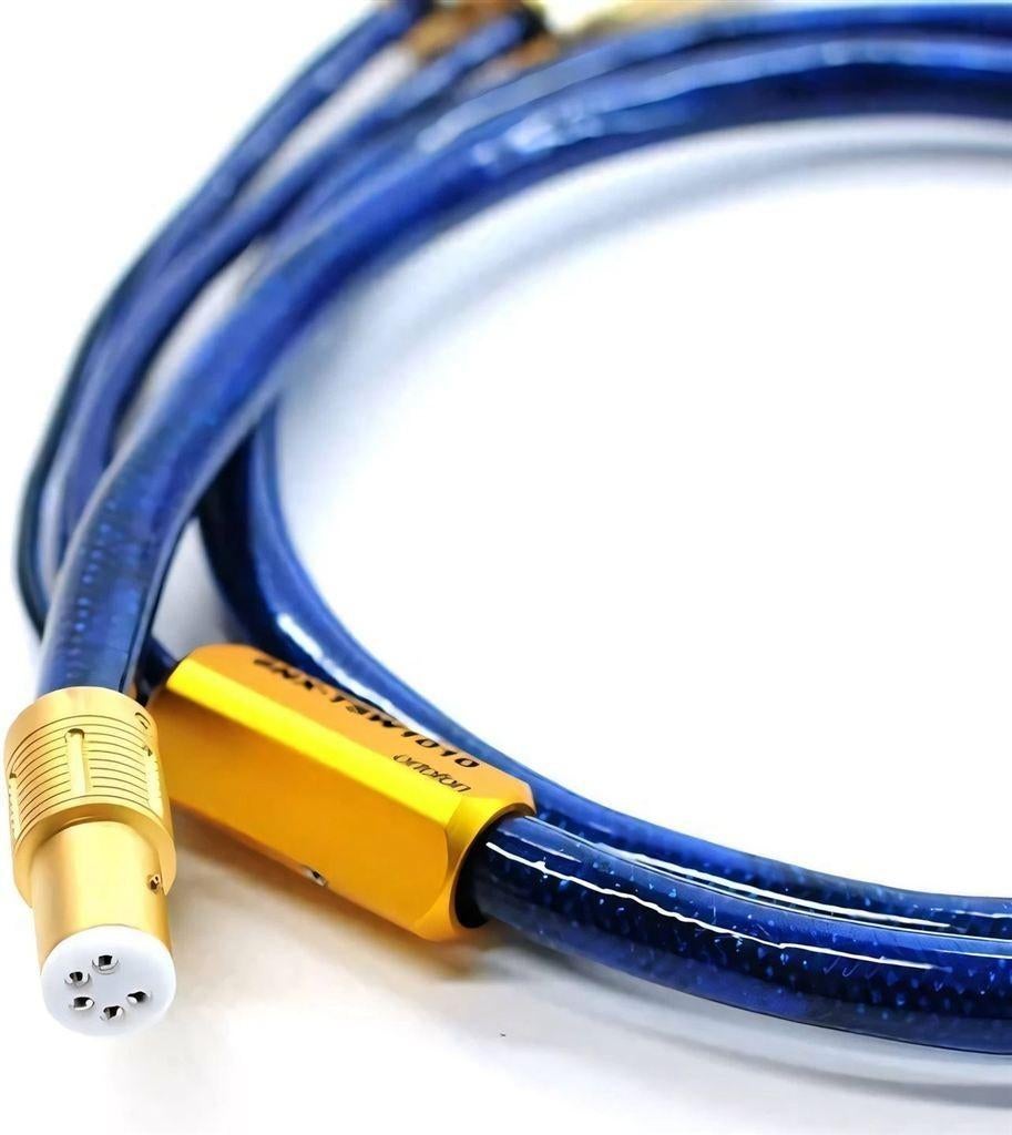 Ortofon 6NX-TSW 1010 rechte 5-pins DIN-stekker draaitafel ar, Ophalen of Verzenden, Nieuw, Thorens