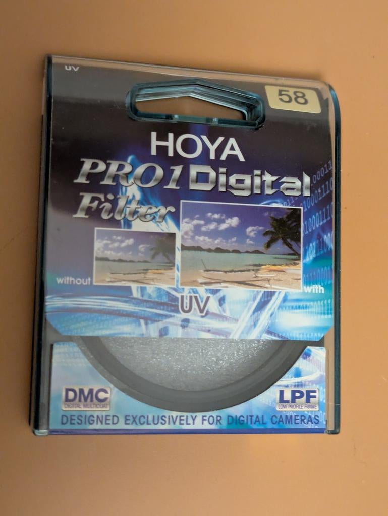 Hoya Pro1 Digital UV Filter 58mm, Audio, Tv en Foto, Fotografie | Filters, Overige merken, Ophalen of Verzenden, 50 tot 60 mm