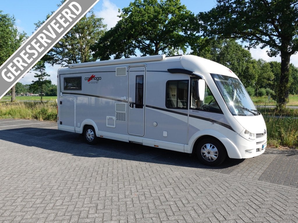 Carthago C-Tourer I 144 LE met levelsysteem, Caravans en Kamperen, Campers, Integraal, Koelkast, Fiat, Reservewiel