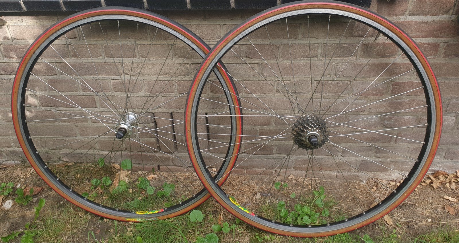 MAVIC Campagnolo Veloce 10 speed wielset rijklaar, Gebruikt, Racefiets, Ophalen of Verzenden, Aluminium