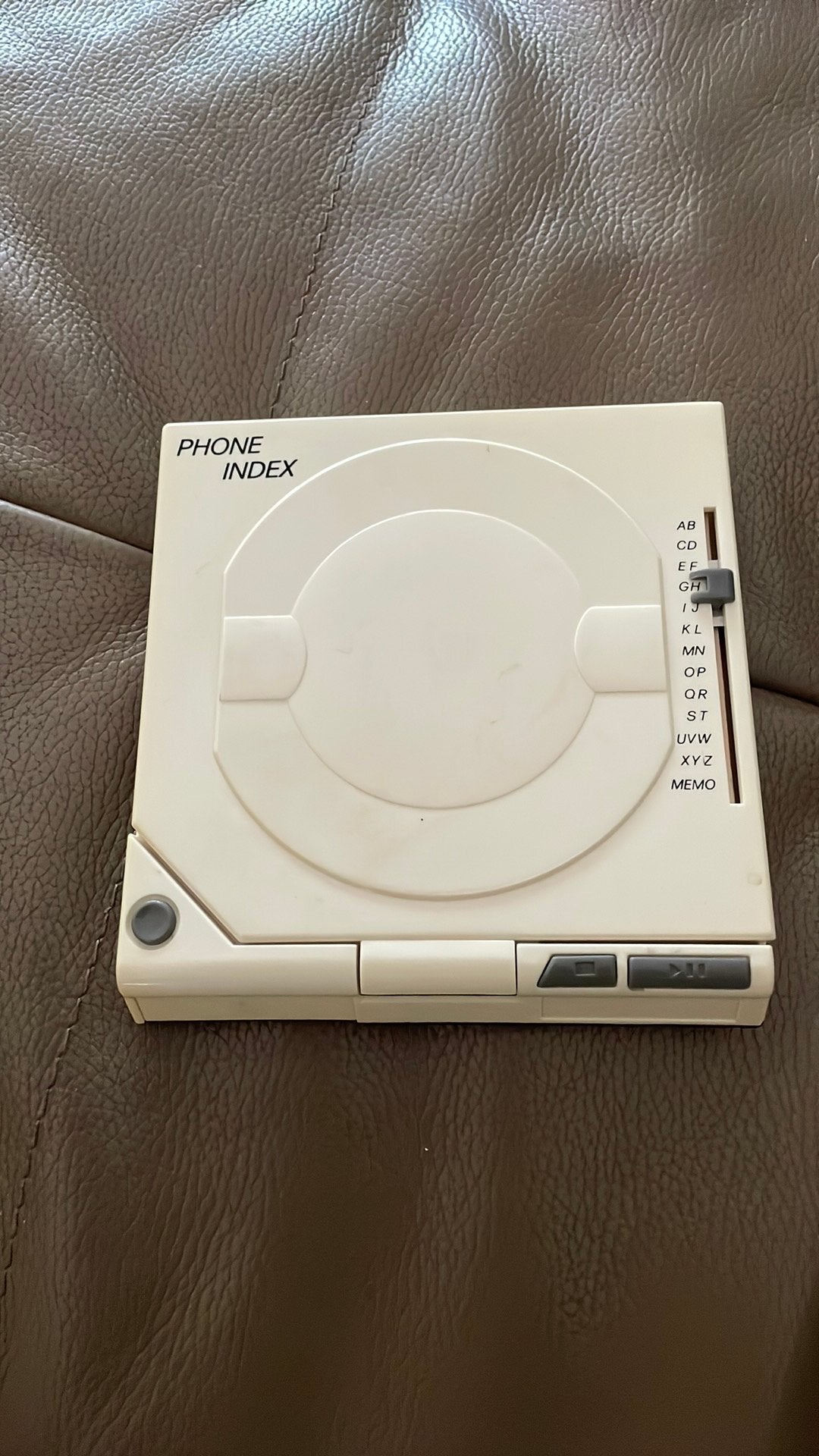 Vintage telefoon/adressen index, Ophalen of Verzenden, Zo goed als nieuw
